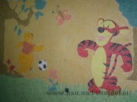 Жидкие обои.